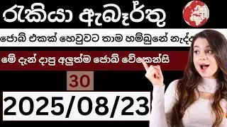 New Government Job Vacancies 2025 | NDB Bank of Sri Lanka Jobs | Rajaye Rakiya | job vacancy 2025