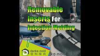 Removable inserts for injection molding