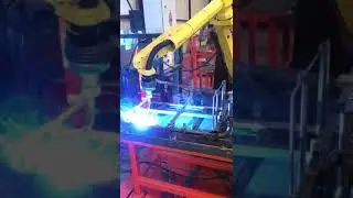 Welding Robot - Kaynak robotu - Stand &uuml;retimi - Production of Display