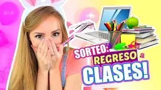 SORTEO REGRESO A CLASES! TE REGALO 1 LAPTOP + 3 BOLSOS REPLETOS DE ÚTILES ESCOLARES!!! | Katie Angel