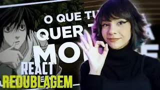 (REACT) Death Note da Bagaceira (Paródia Redublagem) - (Pabollo)