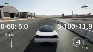 Forza Motorsport 5 - 1992 Honda NSX-R Acceleration (0-60, 0-100)