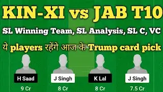 kin-xi vs jab dream11 prediction.kin-xi vs jab player stats.kin-xi vs jab scorecard. fancode ecs t10