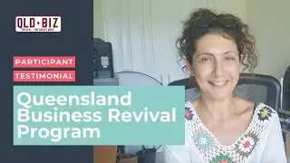 Shirley Hitschmann talks about her first day of the Queensland Business Revival Program
