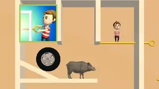 Pin Rescue Level 161 To 164 Gameplay