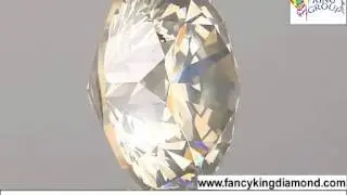 3.015ct CERTIFIED Untreated Natural Fancy Grayish Yellow Color Diamond Round