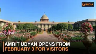 Rashtrapati Bhavan&rsquo;s Amrit Udyan Opens to Visitors from Feb 3