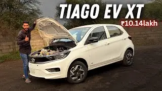 Best Deal for Daily Runners 315km😍Tata Tiago Ev XT ₹10.14 Lakh