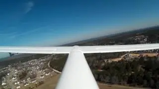 Variometer On RC Glider in Thermals