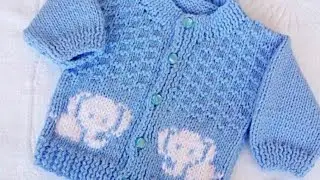 Baby elephant design  for sweater