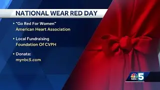 Support CVPH during National Wear Red Day