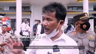 Wali Kota Batam Muhammad Rudi menghadari Musrenbang di Kecamatan Belakangpadang, Rabu (9/2/2022).