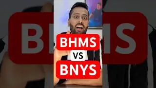 BHMS & BNYS Eligibility Difference |NEET req or not ?? #neet2025 #counselling #allen #bhms #bnys2025