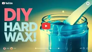 Make Pain-Free Wax at Home in Minutes | DIY Hard Wax Recipe