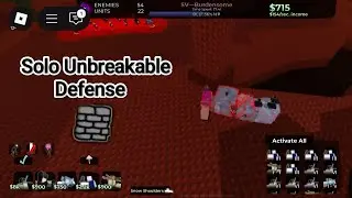 Solo Unbreakable Defense | World Tower Defense