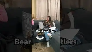 Antlers or beard? #wouldyourather #wouldyourathergame #podcastclips #funnypodcast #podcastshorts