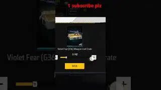 PERMANENT Gun Skin From ONE Crate100% Free Fire Working Trick FreeFire Max #shorts #freefire