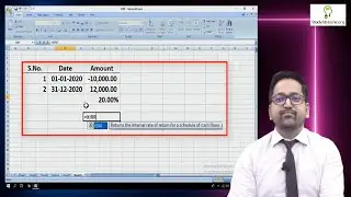 How to Calculate Return on Investment of Share, Mutual Fund, SIP & Insurance -  IRR using Excel