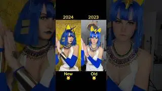 Another video of the evolution of my Ankha cosplay 😋 #animalcrossing  #cosplay