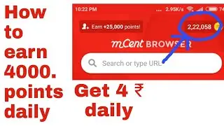 How to hack mcent by wap5.in, latest 2018, earn upto 4000 points daily without root