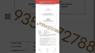 MMPC 12 ENGLISH MEDIUM SOLVED ASSIGNMENT 2024-25 | FOR PDF WHATSAPP ON 9354372788