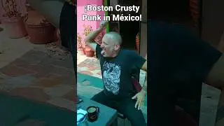 Crusty Craig Lewis while writing his Toxic Narcotic blog at his home in M&eacute;xico.