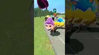 EVOLUTION OF ROBLOX HUNGRY DOGDAY & RUMI & MARIO WORM IN HIGHWAY ! Garry`s Mod !