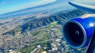 [4K] &ndash; Incredibly Beautiful San Francisco Takeoff &ndash; United &ndash; Boeing 777-200 &ndash; N69020 &ndash; SCS Ep. 769