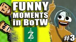 FUNNY MOMENTS in Breath of the Wild! Funny Ragdoll Deaths | Breath of the Wild | The Basement