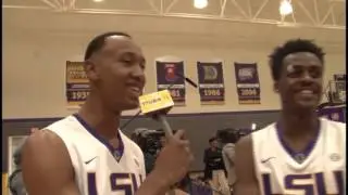 Tim Quarterman takes over LSU Basketball Media Day