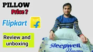 Pillow review | Flipkart | online shopping | pillow unboxing | sleepwell pillow | Microfiber pillow