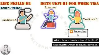 IELTS B1 Life Skills Listening||2022||Practice Test 2||Questions & Answers||Complete Listening Test