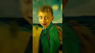 나이별 캐릭터(반고흐 스타일)#Character Van Gogh style by age#미드저니/#chatGPT
