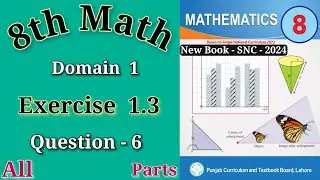 8th Class Math Chapter 1 Exercise 1.3 | Q 6 | Class 8 Maths Exercise 1.3 | Exercise 1.3 Class 8