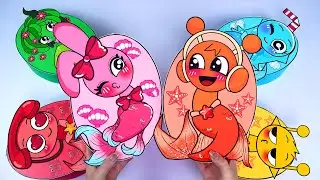 Paper DIY 💖 Sprunki MERMAID BlindBox UNBOXINGMystery Underwater 🌊 | DIY Sprunki Cubes