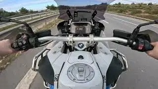 BMW R 1200 GS ADVENTURE | TOP SPEED | POV DRİVE