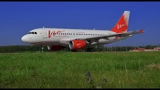 FSX A319-112 Vim Avia Полет в Краснодар