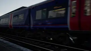 Super Long Southern and First Capital Connect Class 377 departs Norbury Train Sim World 6