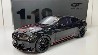 1:18 BMW M4 CSL (black) - GT Spirit [Unboxing]