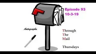 TTM Thursday Episode 93 ( 3 Hockey returns (2 HOF) ) Through the Mail Thursdays