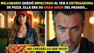 !MILLONARIO PIDE PIZZA Y NO LO PUEDE CREER! LA ENTREGADORA ERA SU GRAN AMOR PERDIDO...