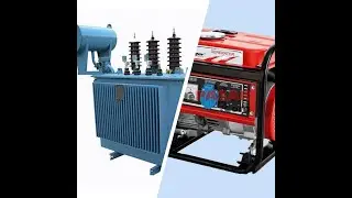 What is the difference between an electric generator and a transformer?