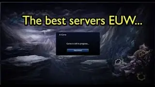The EUW LoL servers...