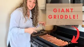 Review: Huge Griddle for Stovetop, Grill and Campfire. I Can Cook So Much Food Fast! From Vayepro