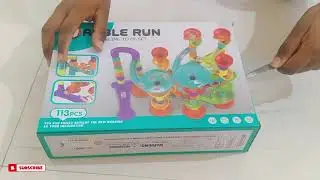 Chocozone - Marble Run Track [Unboxing] | Marble Run Toy Set | Chocozone Marble Run
