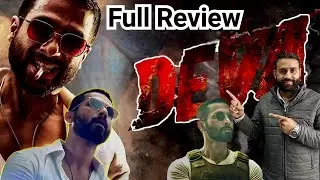 Deva Movie Review 🎬 | Deva Movie Reviews In Hindi | Shahid Kapoor New Movie 🎬 | Deva  #deva