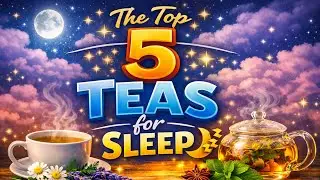 Top 5 Teas for Better Sleep | Build a Peaceful Night Routine ☕🌙
