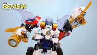 Best Mech Ever? 71834 Zane's Ultra Combiner Mech | Lego Ninjago Stop Motion Speed Build Review