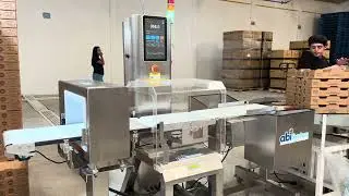 ABI System's Metal Detector and Checkweigher Combo