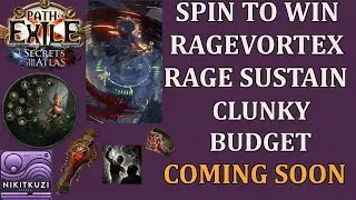 Poe 3.27 | Rage Vortex Of Berserking Pathfinder | Rage Sustain | Budget Fast Mapper | Coming Soon